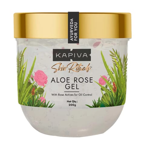 Kapiva Skin Rituals Aloe Rose Gel 200gm