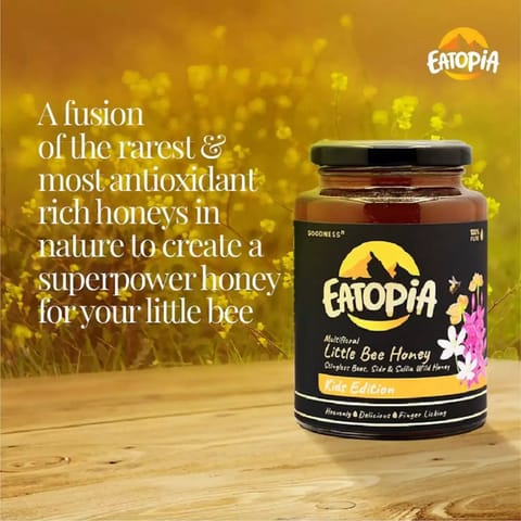 Eatopia -  Stingless Bee Honey Kids Edition 250 gms