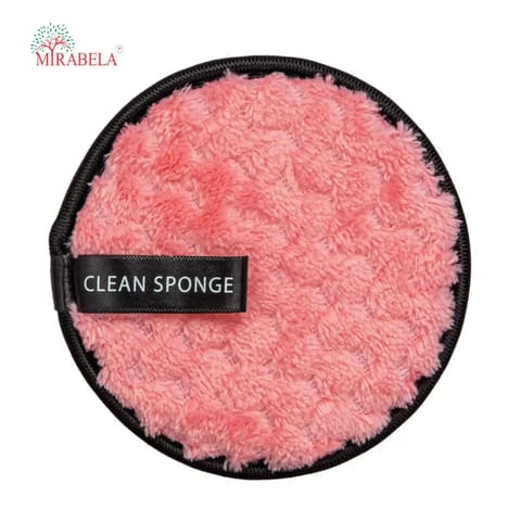 Mirabela Reusable Makeup Remover Pad (Pink)
