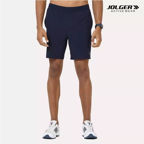 JOLGER Men's Tear Resistant Flexible Gym Shorts.(JAMSH005-DNY)