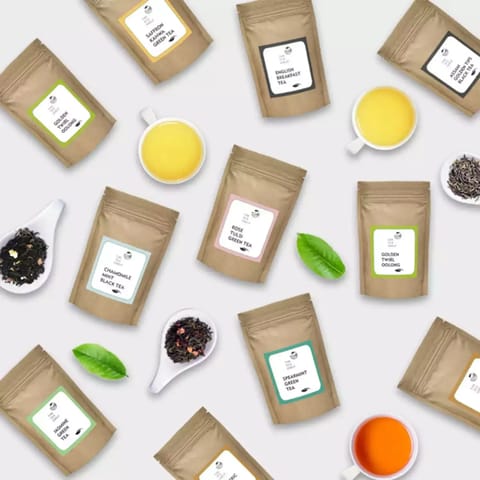 The Tea Shelf Super Flavors Tea Sampler | 34 Teas