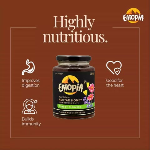 Eatopia- Forest Flower Honey 500 gms