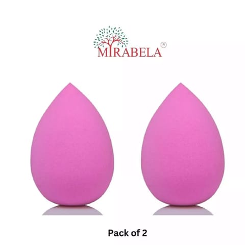 Mirabela Makeup Blender Sponge Applicator (Pack of 2)