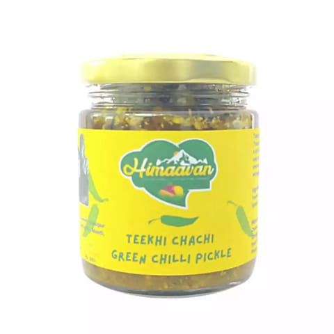 Himaavan Teekhi Chachi - Green Chilli Pickle (175 gms)