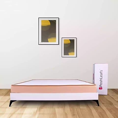 Poshleafs Copper Memory Foam Spine Care Cool Mattress (78 x 72 x 5 inch, King)