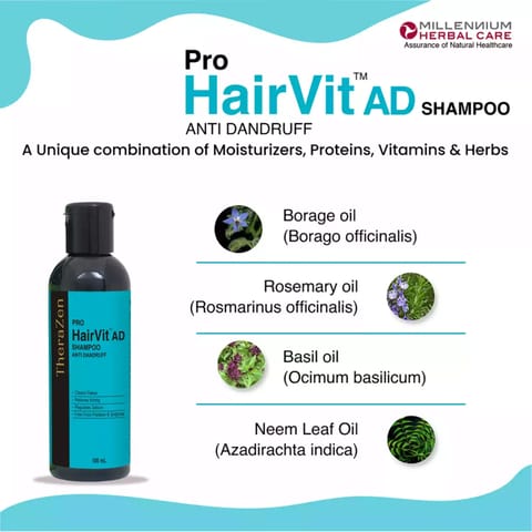 Pro Hairvit ad (anti-dandruff) shampoo (100 ml * 2)