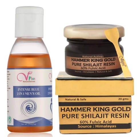 Vigini Pure Original Gold Shilajit Resin Strength Testosterone Level, Lubricants Sensual Massage Gel