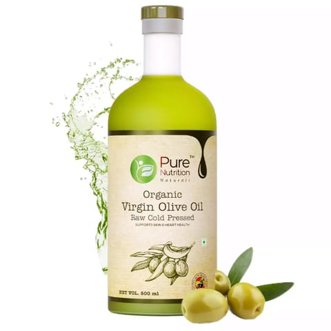Pure Nutrition Raw Cold Pressed Virgin Olive Oil 500 ml