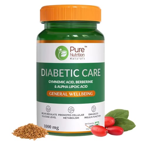 Pure Nutrition Diabetic Care | 60 Veg Tablets