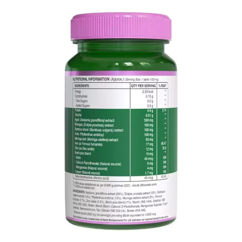 Pure Nutrition Plant-based Biotin for Healthy Skin & Hair 10000 mcg (60 tablets)
