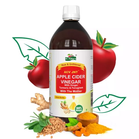 Dr. Patkar?s Apple Cider Vinegar With Ginger, Turmeric And Fenugreek - 500 ml