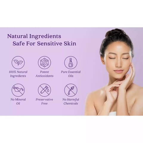 STEMVEDA Facial Night Repair Kit (Combo Pack of 4, Soothing Aroma) | Suitable for Sensitive Skin