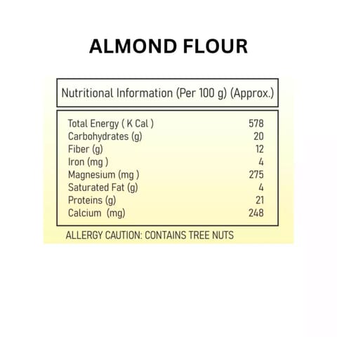 Ambrosia Fine California Almond Flour Pouch 250g ( Powder Without Skin)