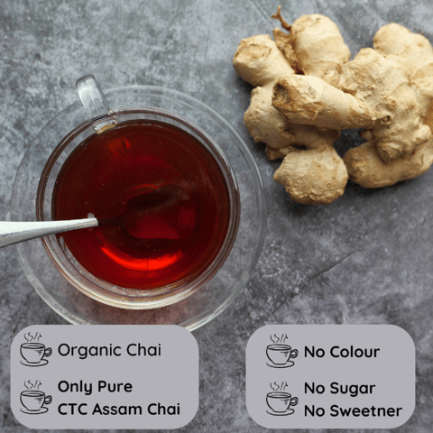 Radhikas Fine Teas and Whatnots Sagittarius Ginger Chai - A special blend that celebrates the Adventurous, Zodiac Tea Collection, Gifting