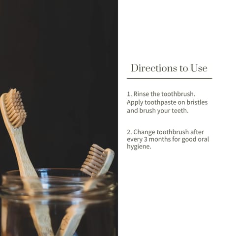 Ecotyl Bamboo Tooth Brush - Set of 2 (2 Pc)