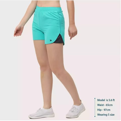 JOLGER Women's Stain free Sun protective- UPF 50 beach shorts