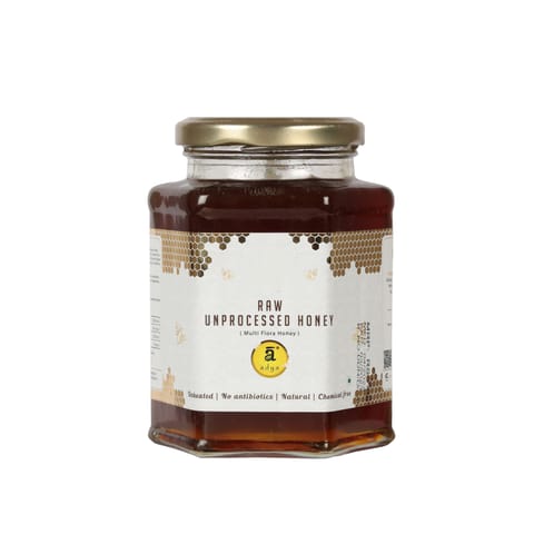 Adya Organics Multiflora Honey 500 gms