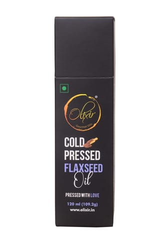 Olixir Cold Pressed Flaxseed Oil (120 ml)