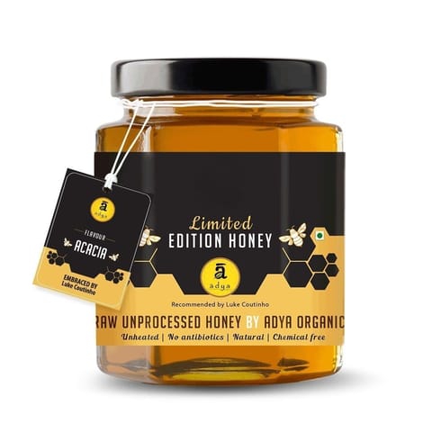 Adya Organics Acacia Honey (500 gms)
