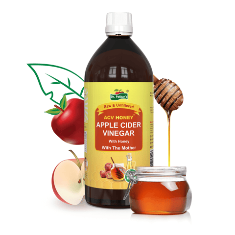 Dr. Patkar?s Apple Cider Vinegar With Honey (With The Mother) 500 ml