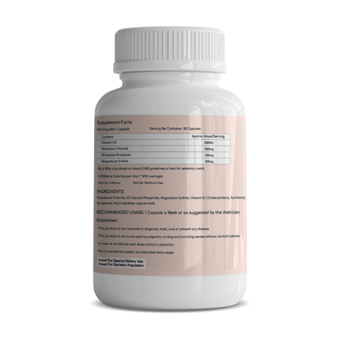 Dr. Patkar's Vitamin D3 Capsules (30 Veg Capsules)