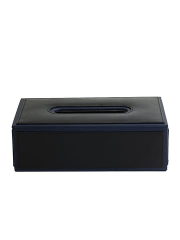 Nadora Duo Tone Tissue Box (Black & Blue)