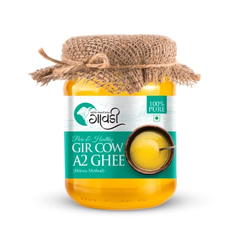Gawdee | Premium A2 Gir Cow Ghee | Traditional Bilona Method | No Adulteration | Residue Free |  Aromatic | Immunity Booster (1 L)