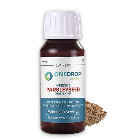 Durmeric OneDrop Wellness Parsley Seed Oil - 60ml (Pack of 1)