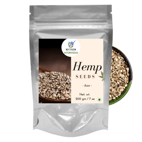 Nxtgen Ayurveda Hemp Seeds (200 gms)
