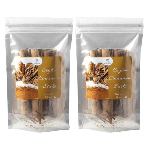 Nxtgen Ayurveda Ceylon Cinnamon Sticks (Each 50 gms, Pack of 2)