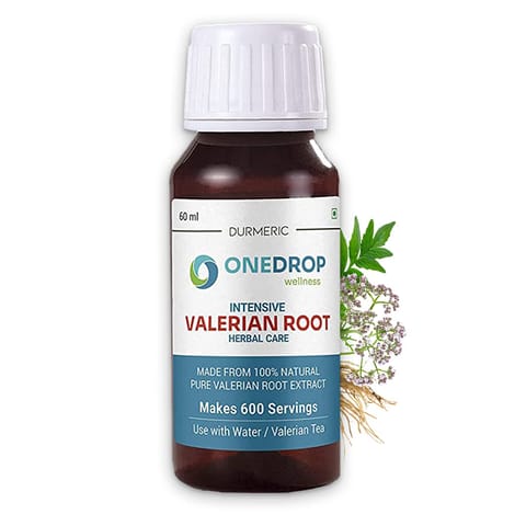 Durmeric OneDrop Wellness Valerian Root Oil - 60ml (Pack of 1)