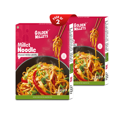 Golden Millets Foxtail Noodles (Each 150 gms, Pack of 2)
