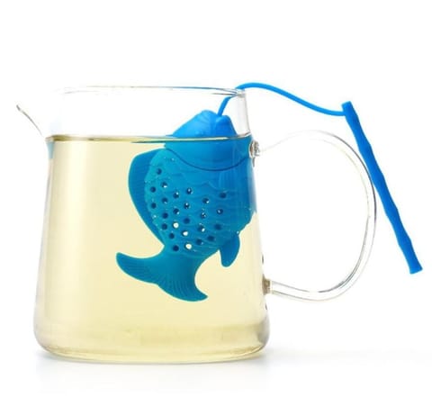Radhikas Fine Teas and Whatnots Fish Silicon Infusers - The Fun and Easy Way to Brew Tea
