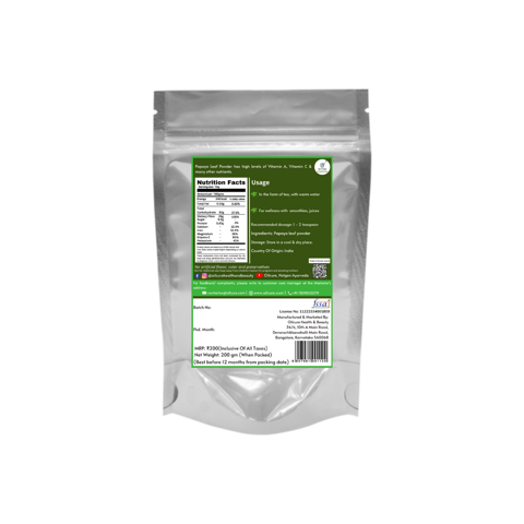 Nxtgen Ayurveda Papaya Leaf Powder (200gm)
