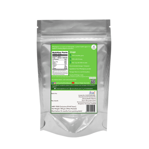 Nxtgen Ayurveda Wheat Grass Powder (100 gms)
