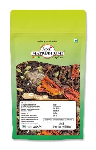Apni Matrubhumi Premium Whole Spices Sabut Mix Garam Masala ( Khada Garam Masala Mix) 100g