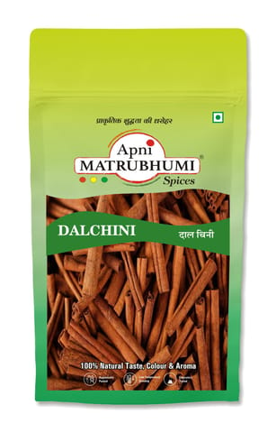 Apni Matrubhumi Cinnamon Sticks Dalchini Sticks Rolls Normal Quality Pure & Natural  (100g)