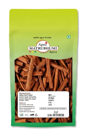Apni Matrubhumi Cinnamon Sticks Dalchini Sticks Rolls Normal Quality Pure & Natural  (100g)