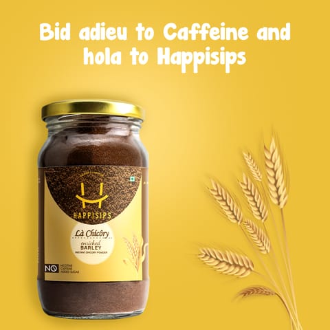 Happisips- Instant Chicory Powder "Barley" Caffiene-Free & Healthier Life