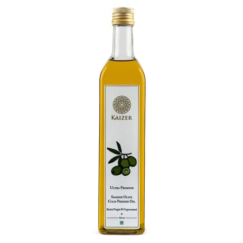 KAIZER  Ultra Premium Spanish Olive Cold Pressed Oil (Virgin & Unprocessed) 750ml