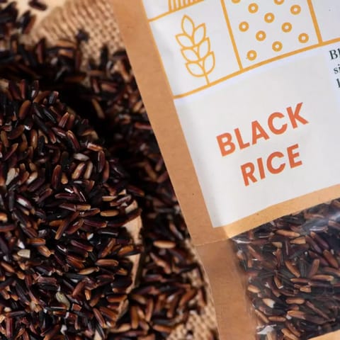 Native Organica Organic Rice - Black  500 gms