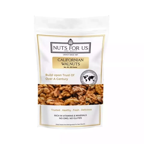 Nuts For Us Californian Walnut 200gm
