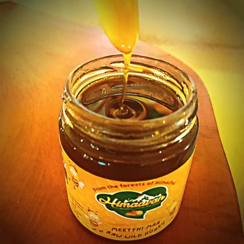 Himaavan Meetthi Maa - Raw Wild Forest Honey (650 gms)