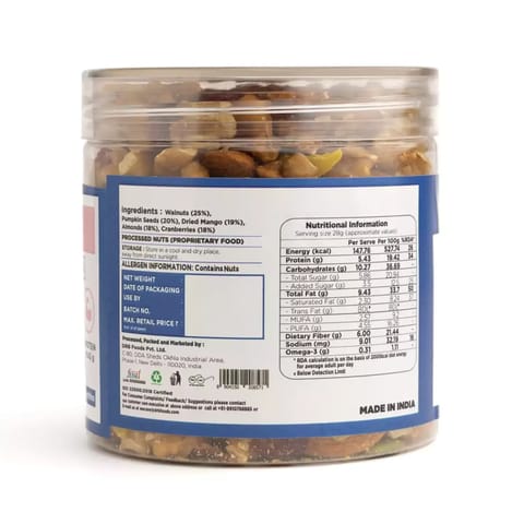 Nutty Gritties Omega-3 Mix - 220g