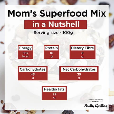 Nutty Gritties Mom's Superfood Mix - 300g