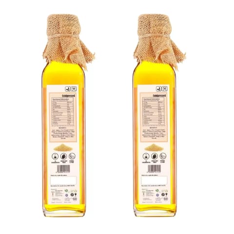 COMBO - PURE & NATURAL COLDPRESSED YELLOW MUSTARD OIL - 250 ML - (COMBO)