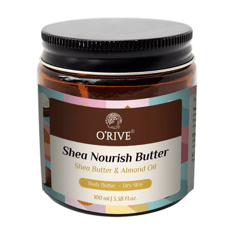 Orive Organics Shea Nourish Butter Shea Butter and Almond Oil Body Butter (100ml)