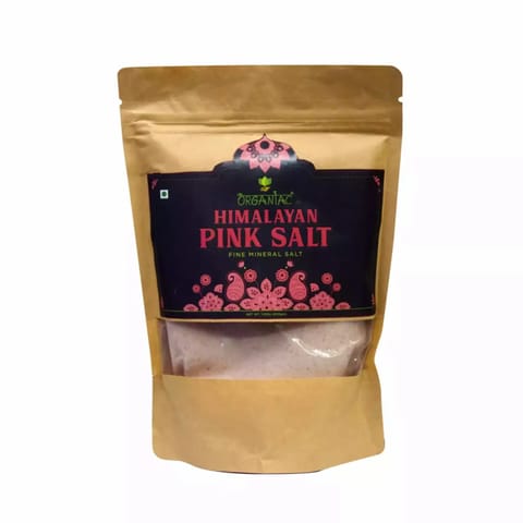 Organiac Himalayan Pink Rock Salt Powder, 500g