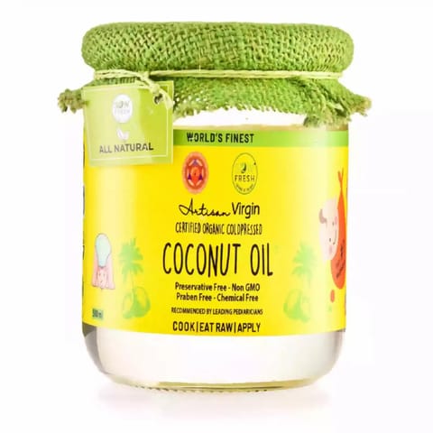 Sow Fresh COLD PRESSED ORGANIC BABY COCONUT OIL 500 ML