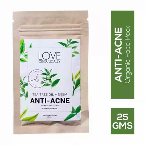 Love Organically Anti Acne Organic Face Pack